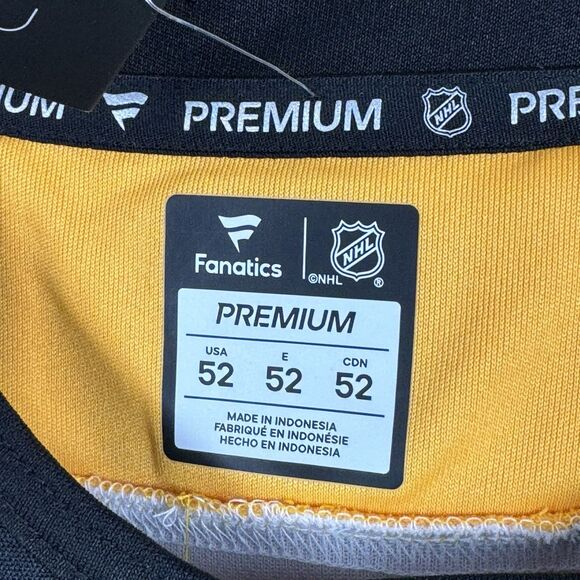 NHL Boston Bruins Fanatics Premium Jersey Men's 52 Stitched #74 DeBrusk - Picture 3 of 10